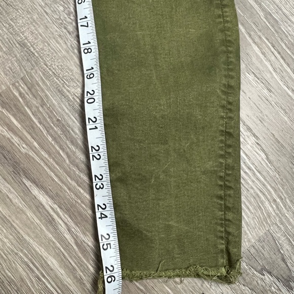 MOTHER High Waisted Looker Ankle Fray The First Move Pants- 27 - Picture 6 of 14